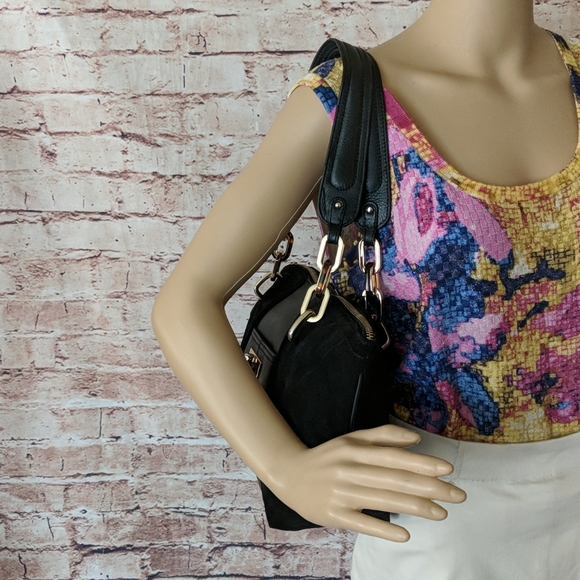 B. MAKOWSKY LEATHER SHOULDER BAG - Picture 4 of 12